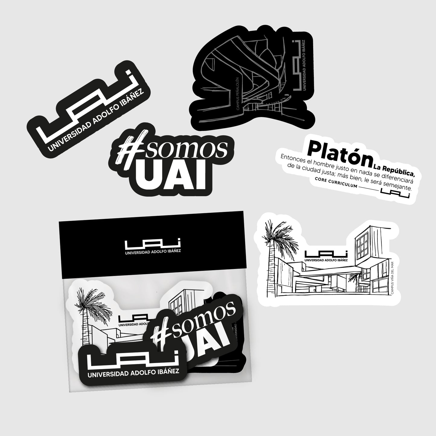 Pack Stickers UAI